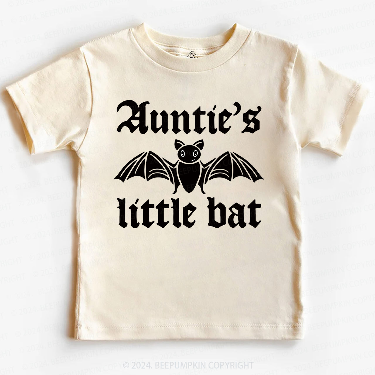 Auntie's Little Bat Halloween Toddler&Kids Tees 