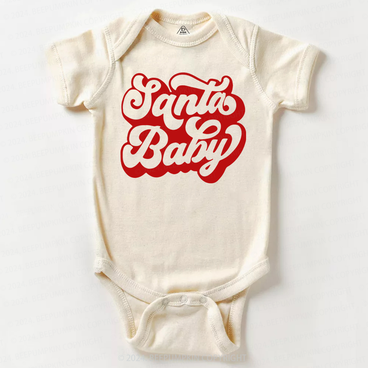 Santa Baby Christmas Baby Bodysuit