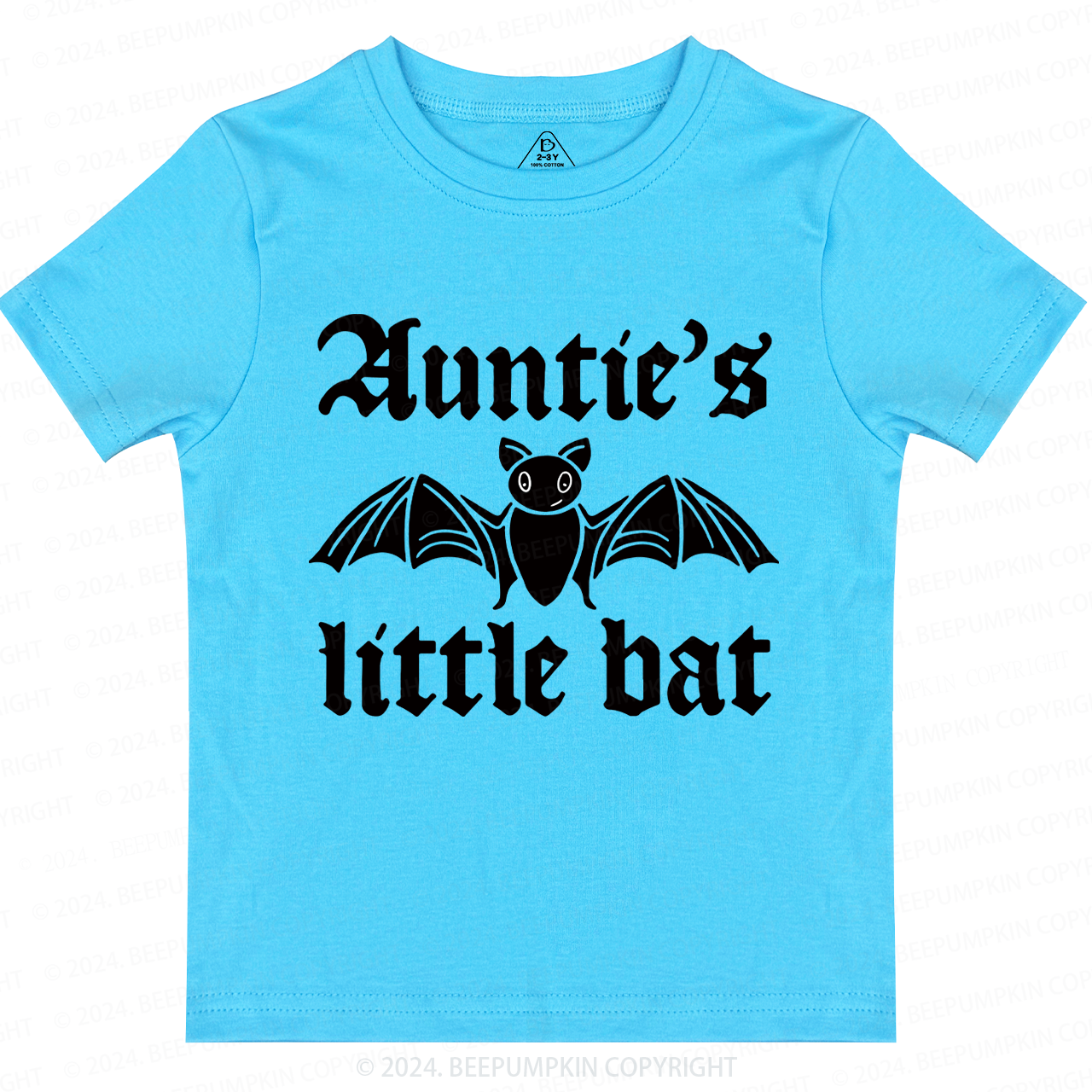 Personalized XXX's Little Bat Halloween Toddler&Kids Tees 