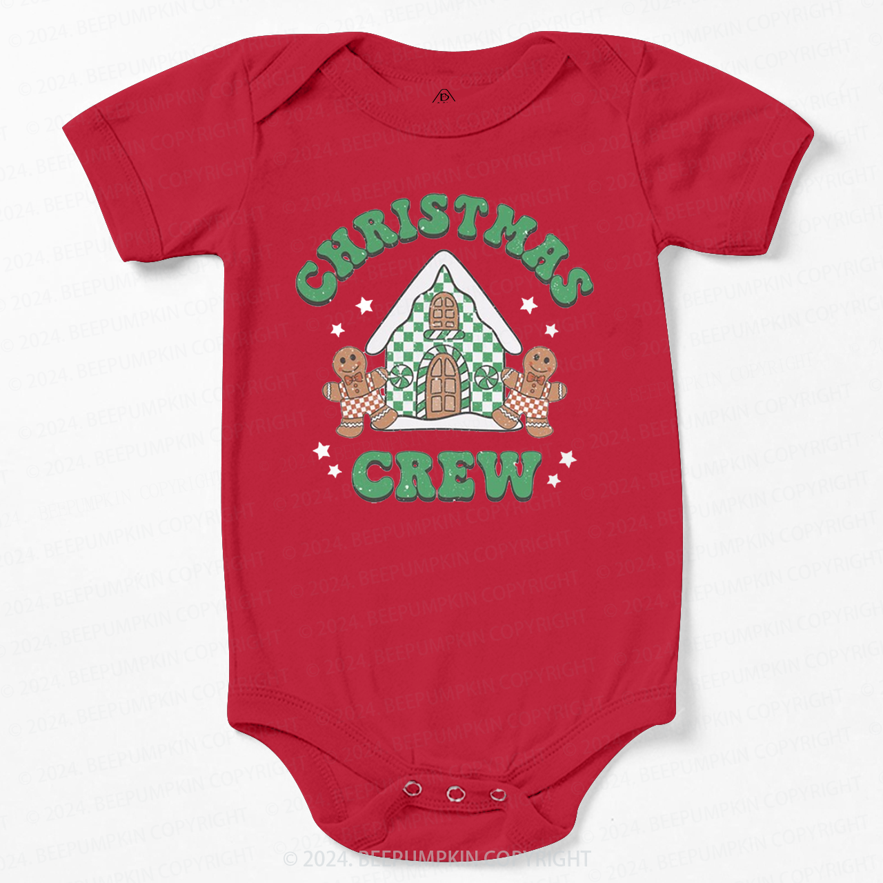 Holiday Natural Christmas Baby Bodysuit