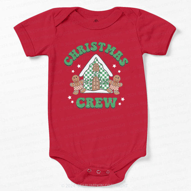 Holiday Natural Christmas Baby Bodysuit