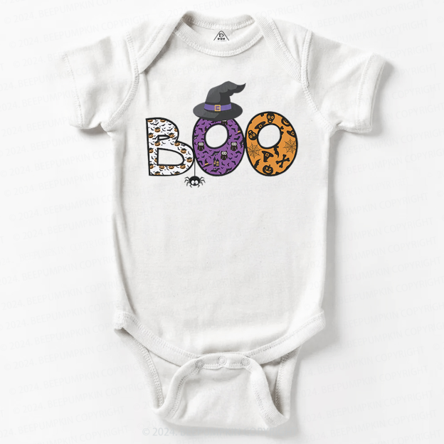 Halloween Spooky BOO Baby Bodysuits 