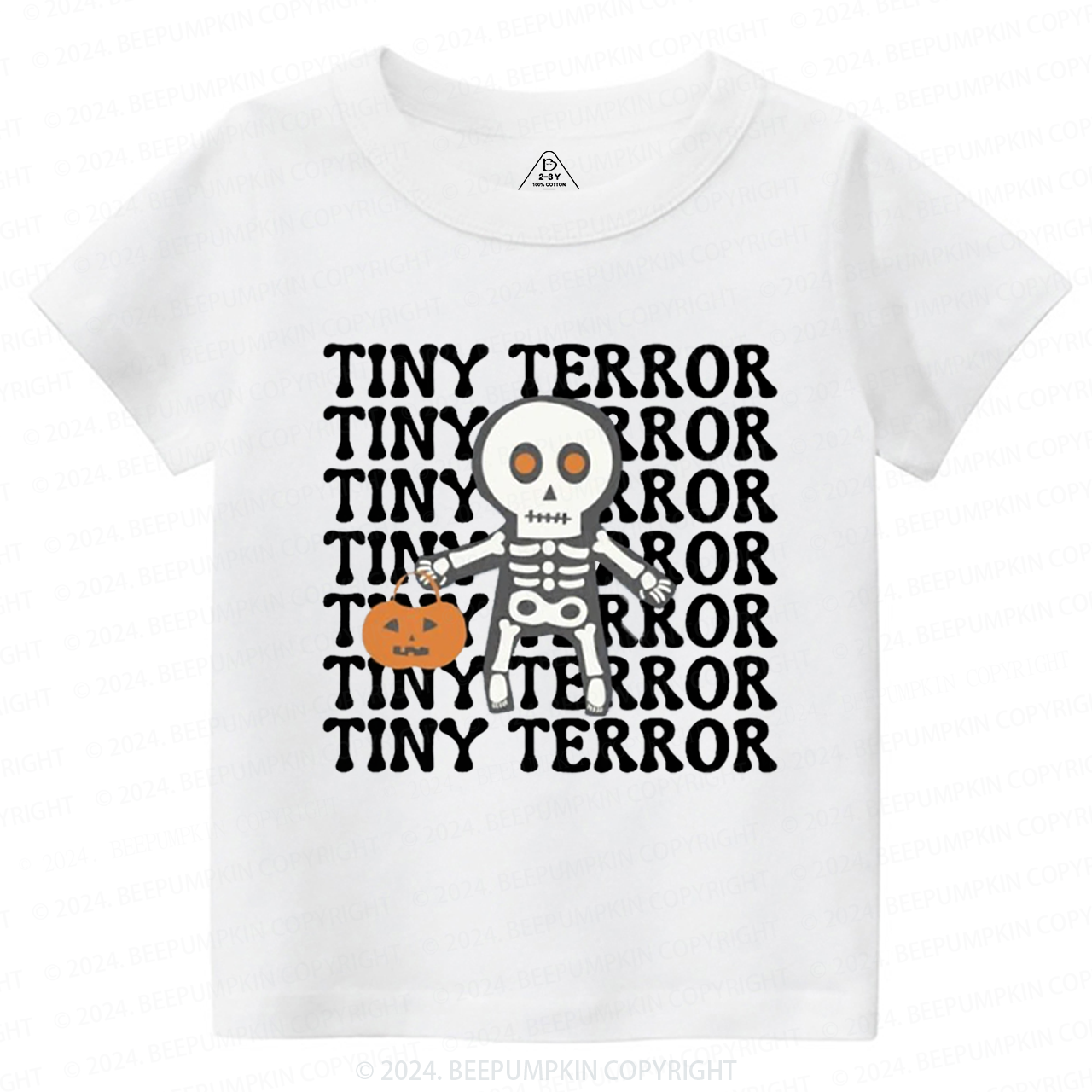 Tiny Terror Halloween Toddler&Kids Tees 