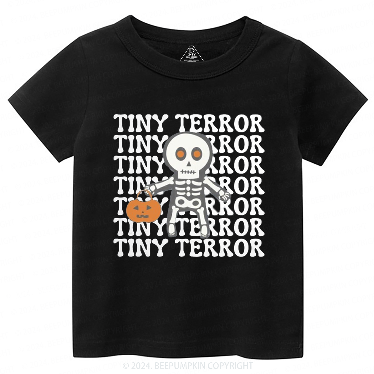 Tiny Terror Halloween Toddler&Kids Tees 