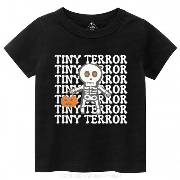 Tiny Terror Halloween Toddler&Kids Tees 