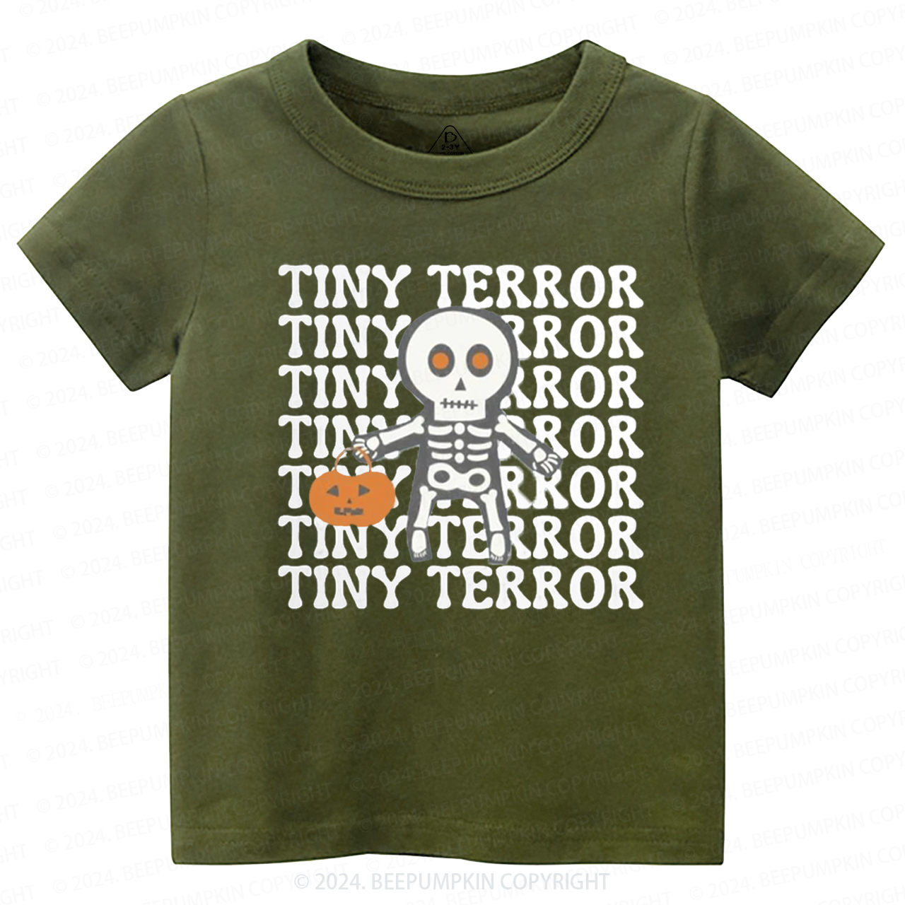 Tiny Terror Halloween Toddler&Kids Tees 