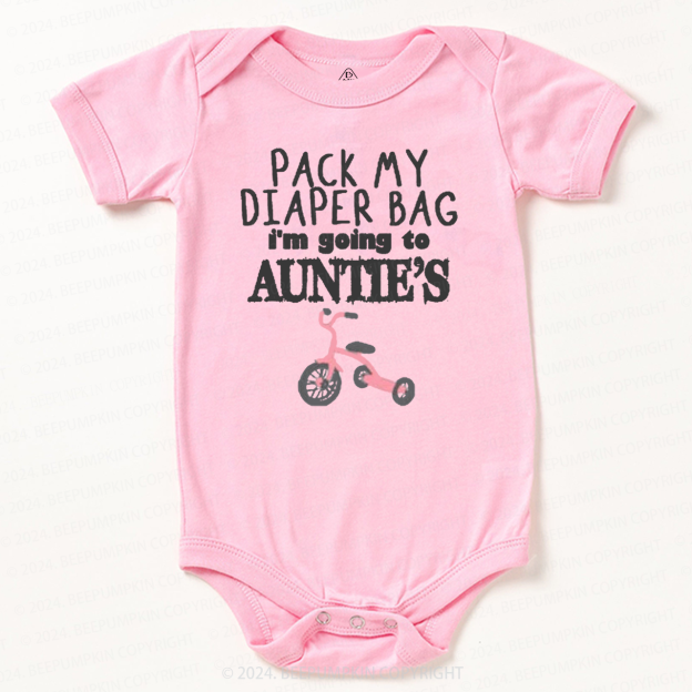 Personalized Going to XXX's Baby Bodysuit 7