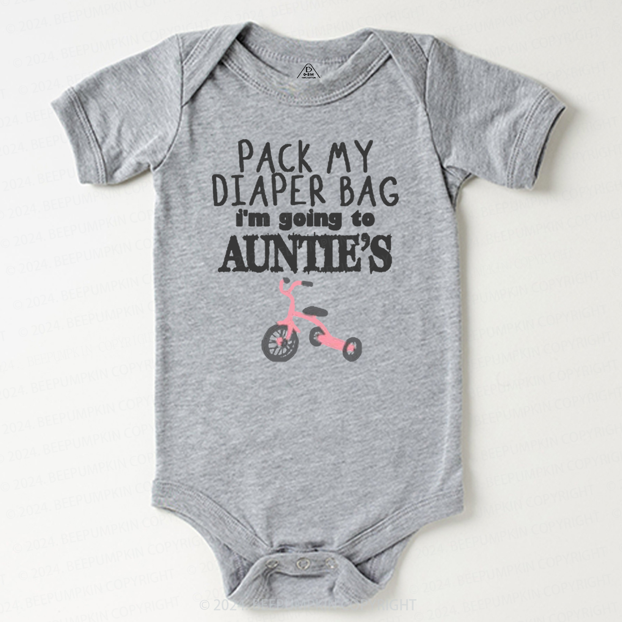 Personalized Going to XXX's Baby Bodysuit 7