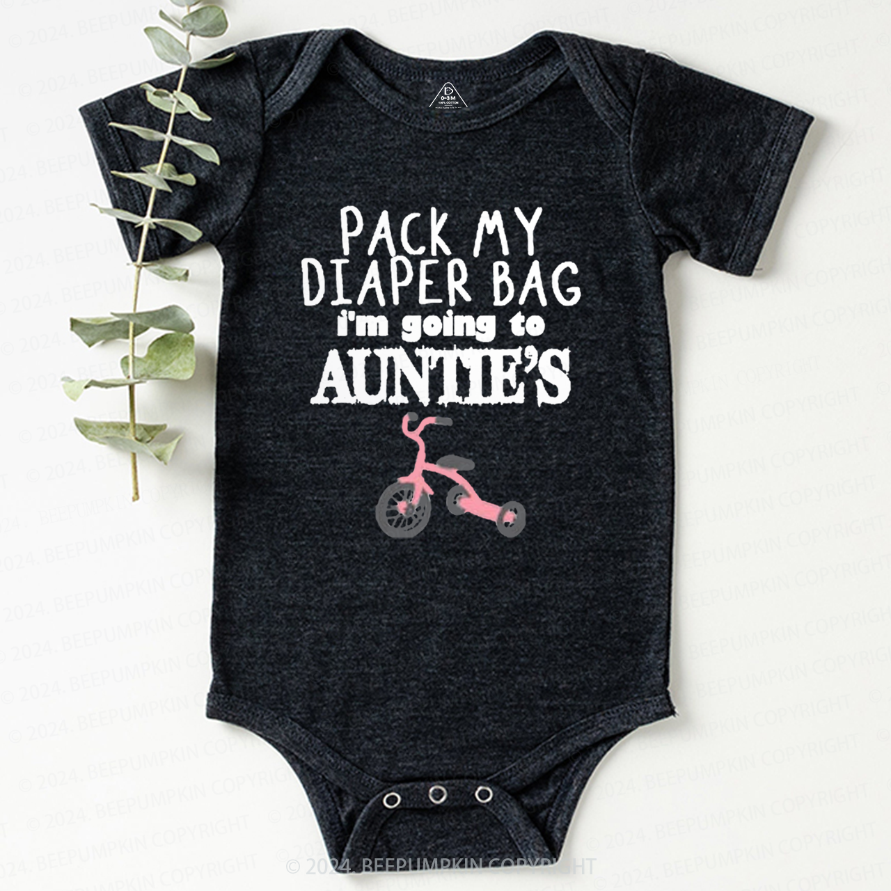 Personalized Going to XXX's Baby Bodysuit 7