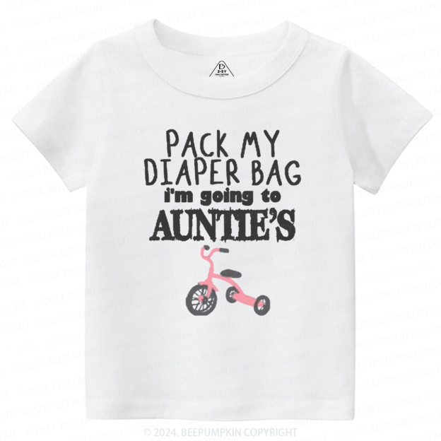 Personalized Going to XXX's  Toddler&Kids Tees 7