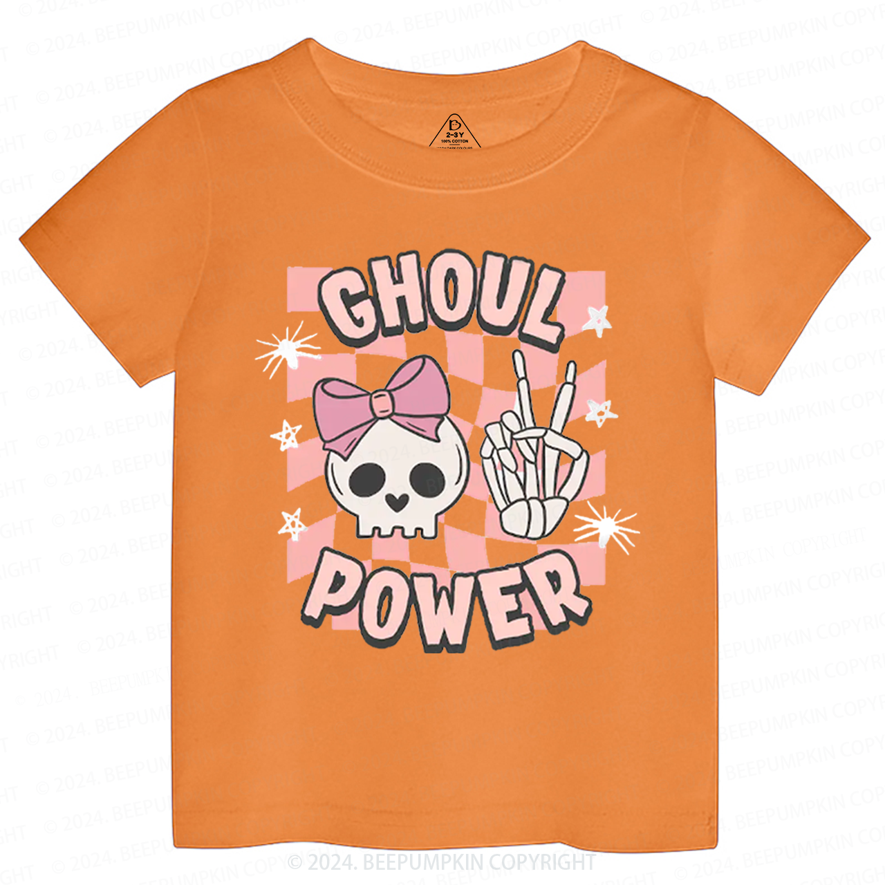 Ghoul Power Halloween Toddler&Kids Tees 