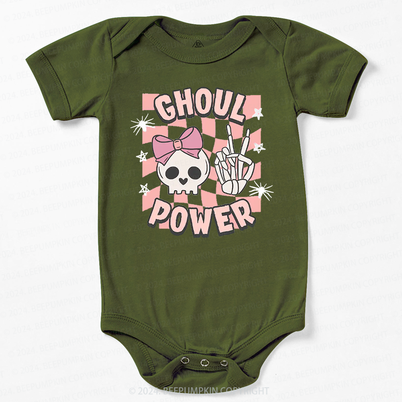 Ghoul Power Halloween Baby Bodysuits 