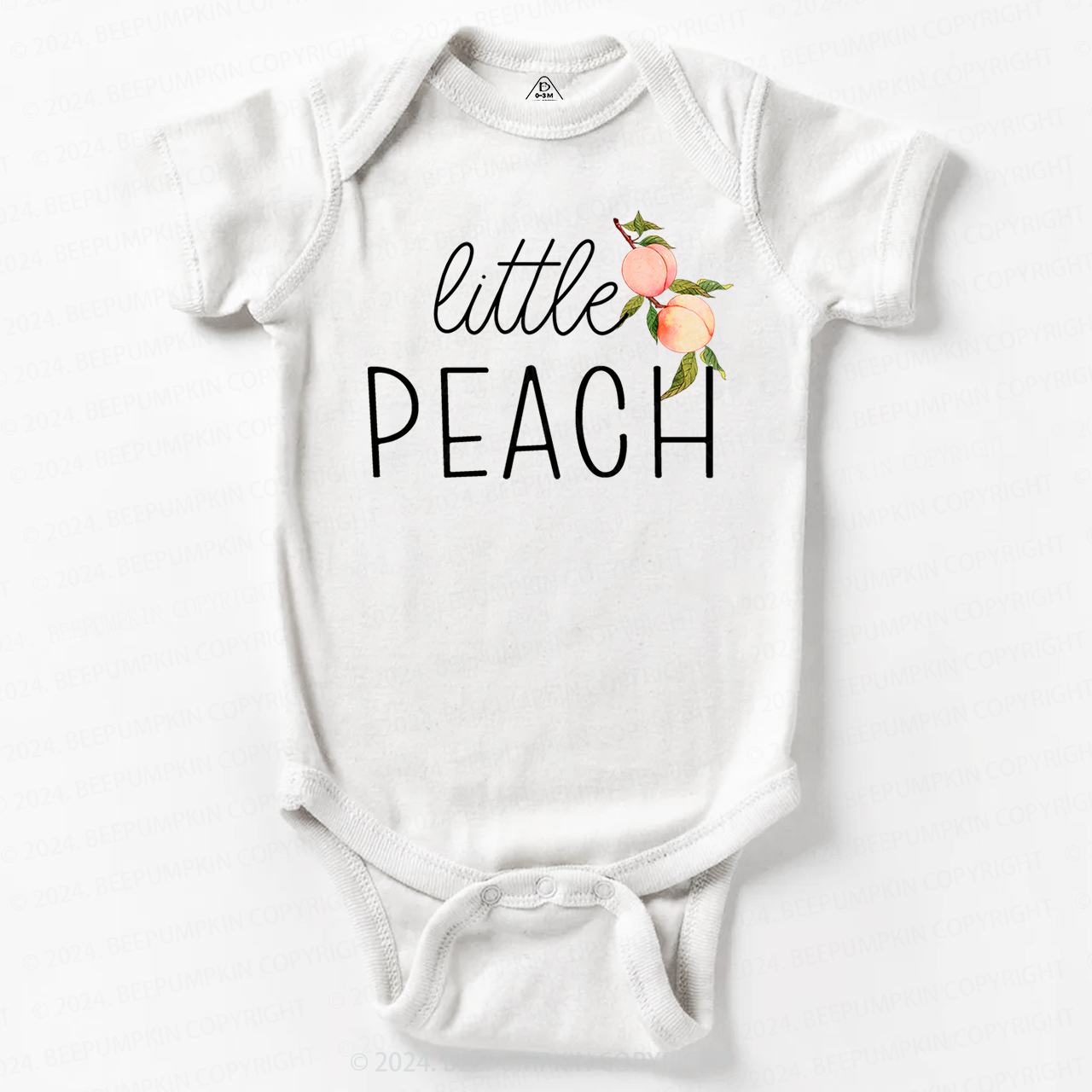Little Peach Baby Bodysuit 