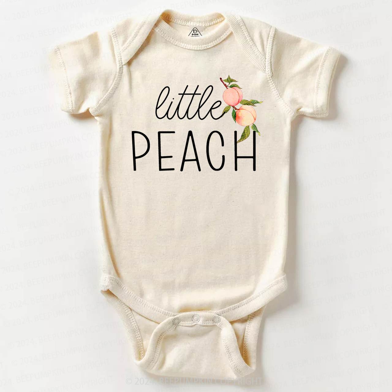 Little Peach Baby Bodysuit 