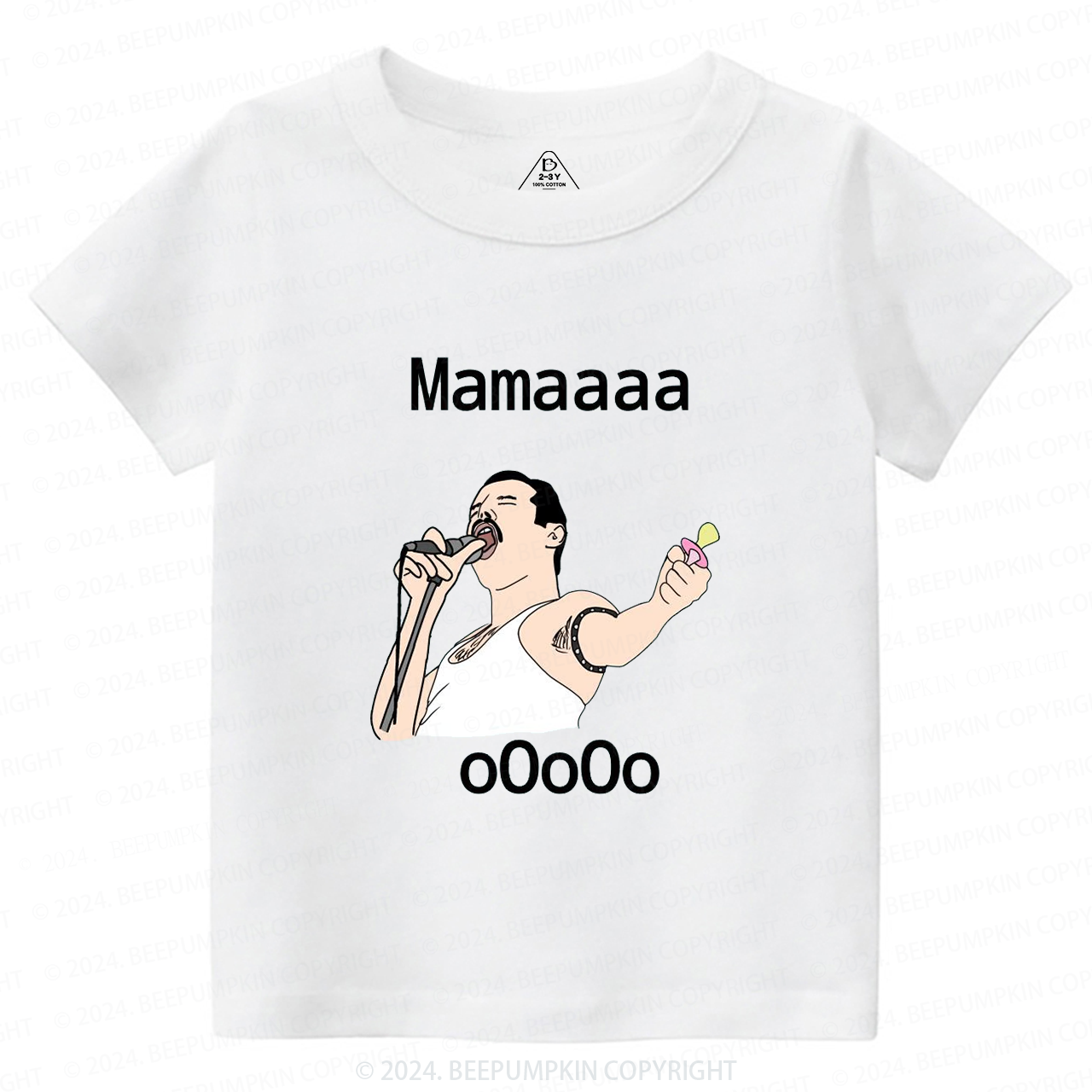Funny Shout Mama Ooo Toddler&Kids Tees 7