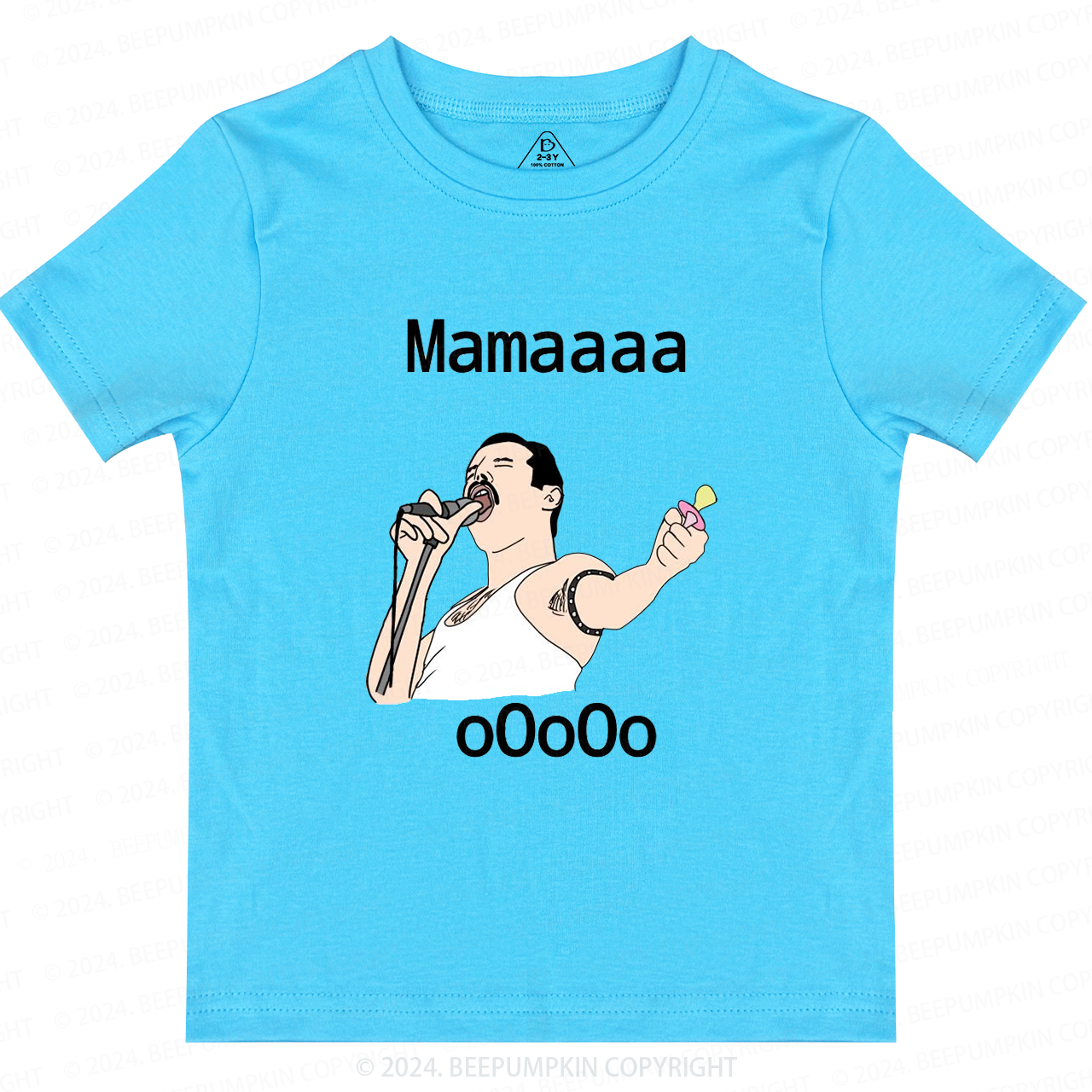 Funny Shout Mama Ooo Toddler&Kids Tees 7