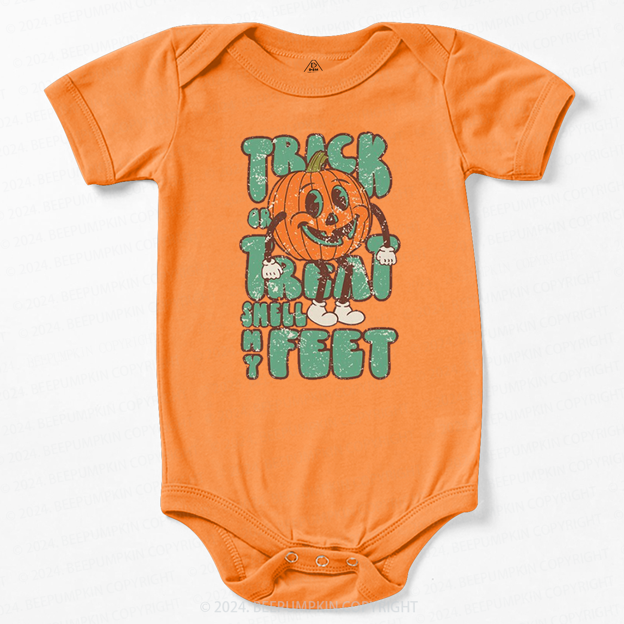Trick Or Treat Smell My Feet Baby Bodysuits 