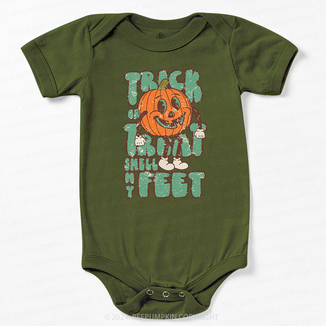 Trick Or Treat Smell My Feet Baby Bodysuits 