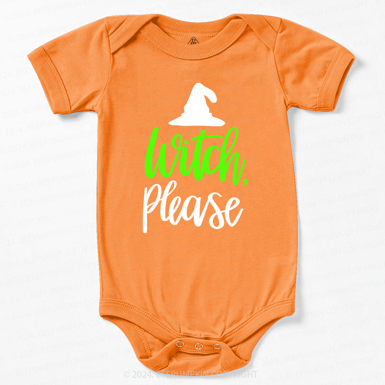 Witch Please Halloween Baby Bodysuits 