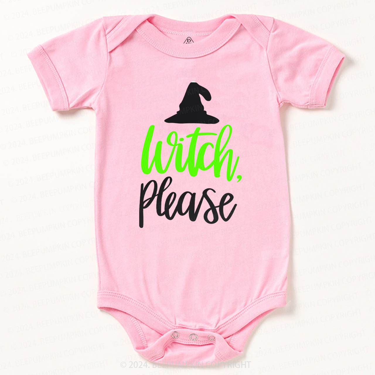 Witch Please Halloween Baby Bodysuits 
