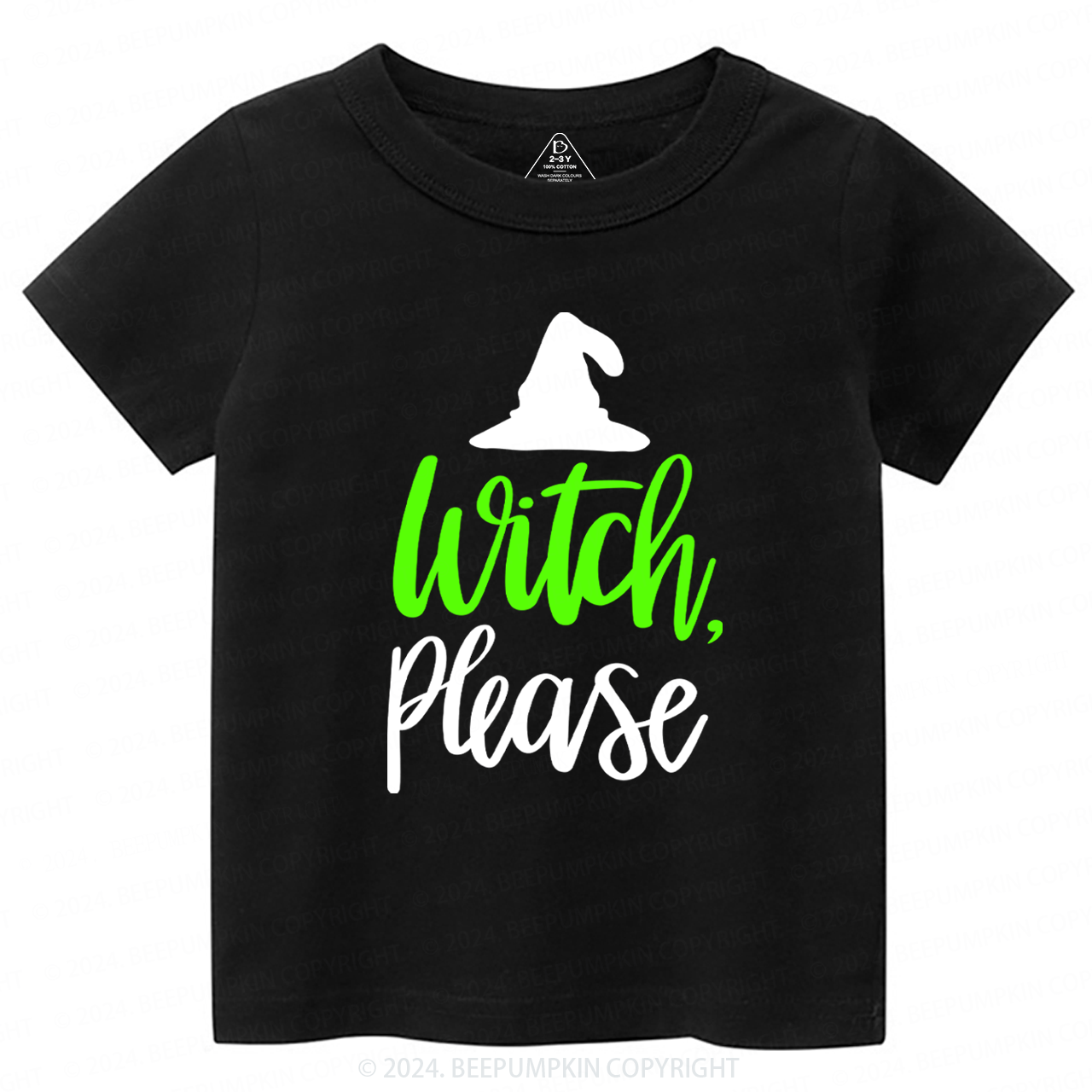 Witch Please Halloween Toddler&Kids Tees 