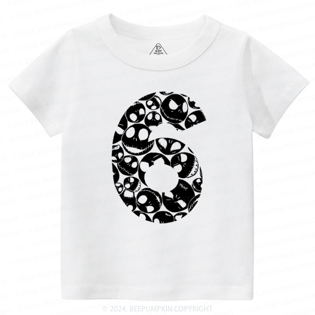 Personalized Nightmare Before Halloween Toddler&Kids Tees 