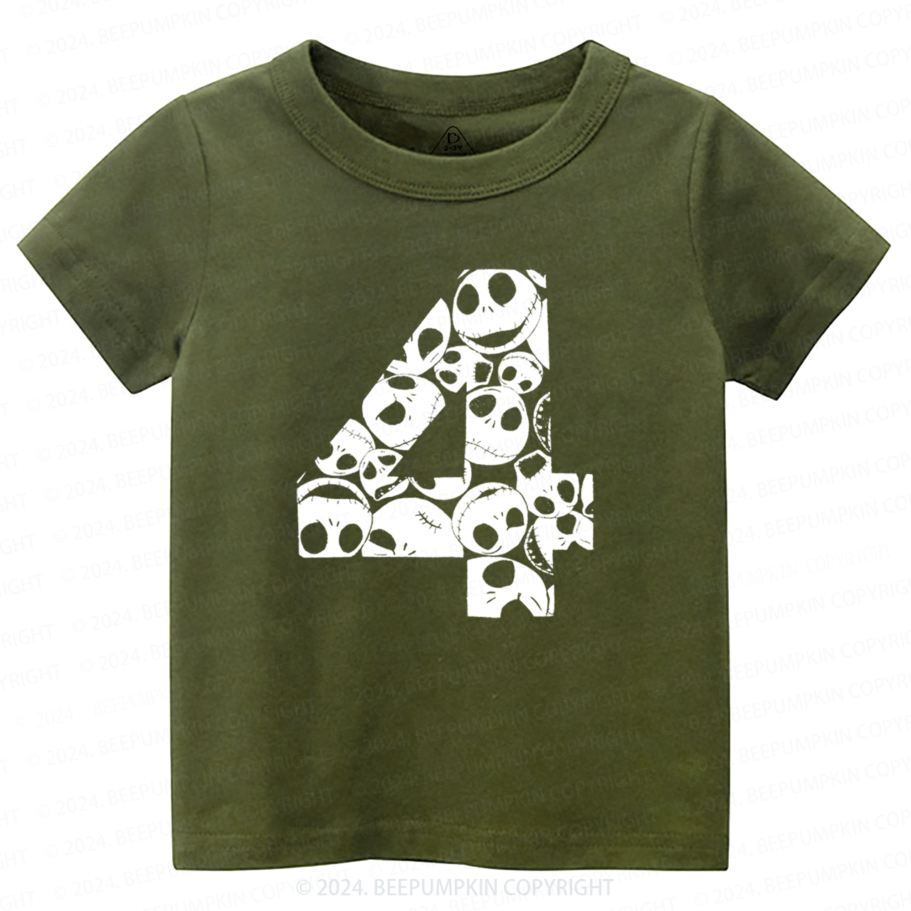 Personalized Nightmare Before Halloween Toddler&Kids Tees 