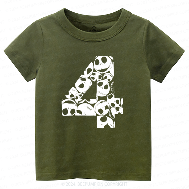 Personalized Nightmare Before Halloween Toddler&Kids Tees 