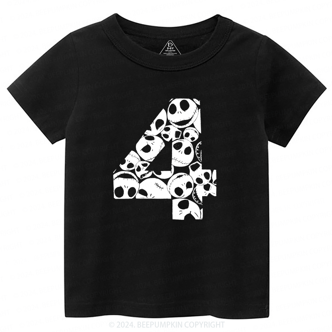 Personalized Nightmare Before Halloween Toddler&Kids Tees 