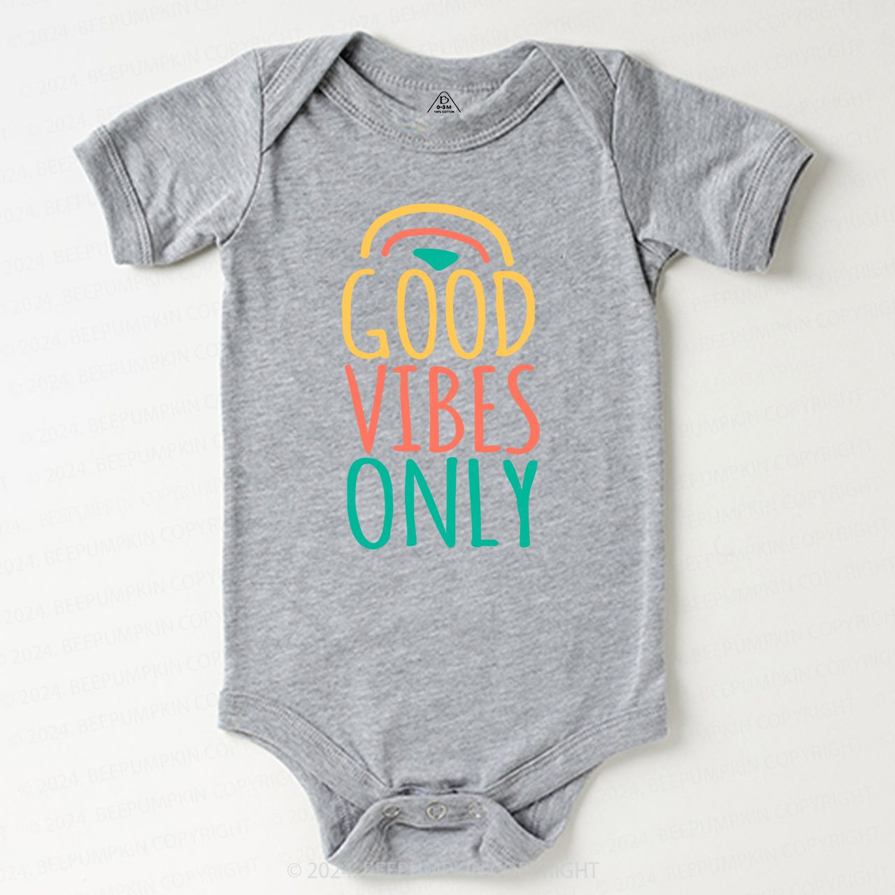 Good Vibes Only Baby Bodysuit 7