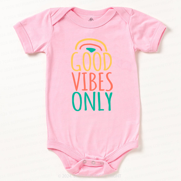 Good Vibes Only Baby Bodysuit 7