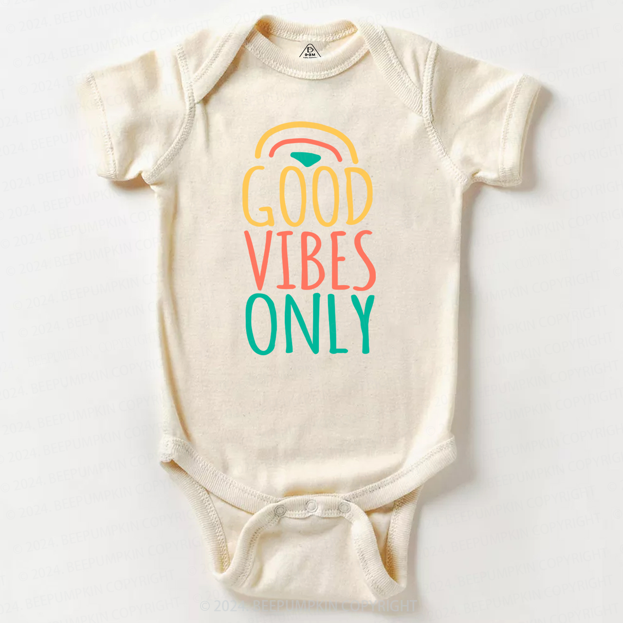 Good Vibes Only Baby Bodysuit 7