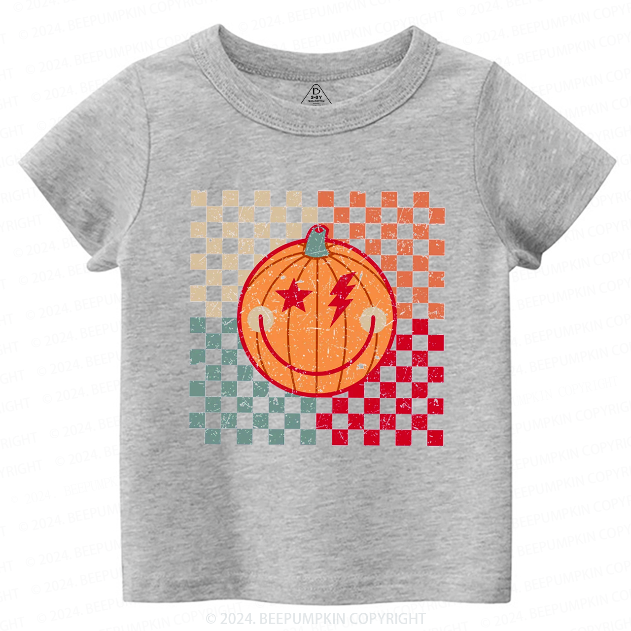 Retro Lightning Bolt Halloween Toddler&Kids Tees 