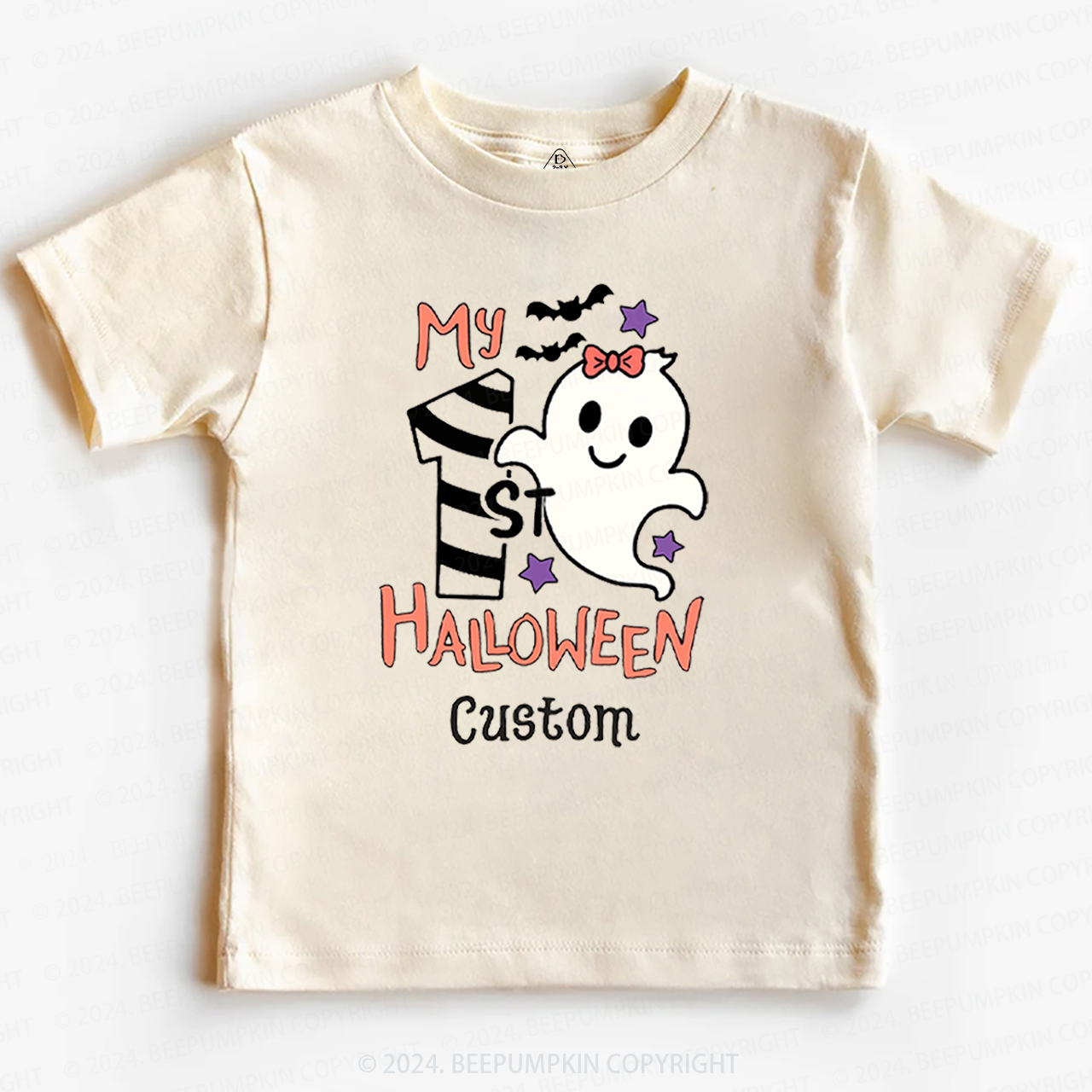 Personalised My 1st Halloween Trick Treat Toddler&Kids Tees 