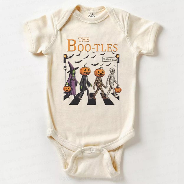 Walking Pumpkin Halloween Baby Bodysuits 