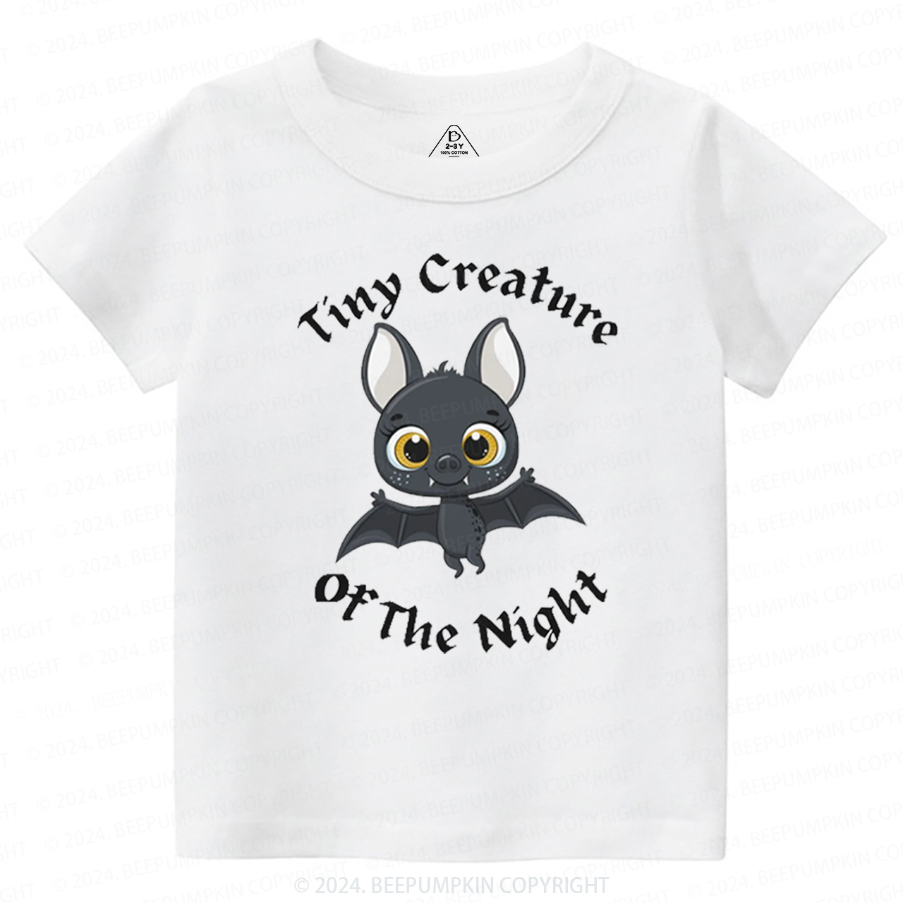 Tiny Creature Of The Night Toddler&Kids Tees 