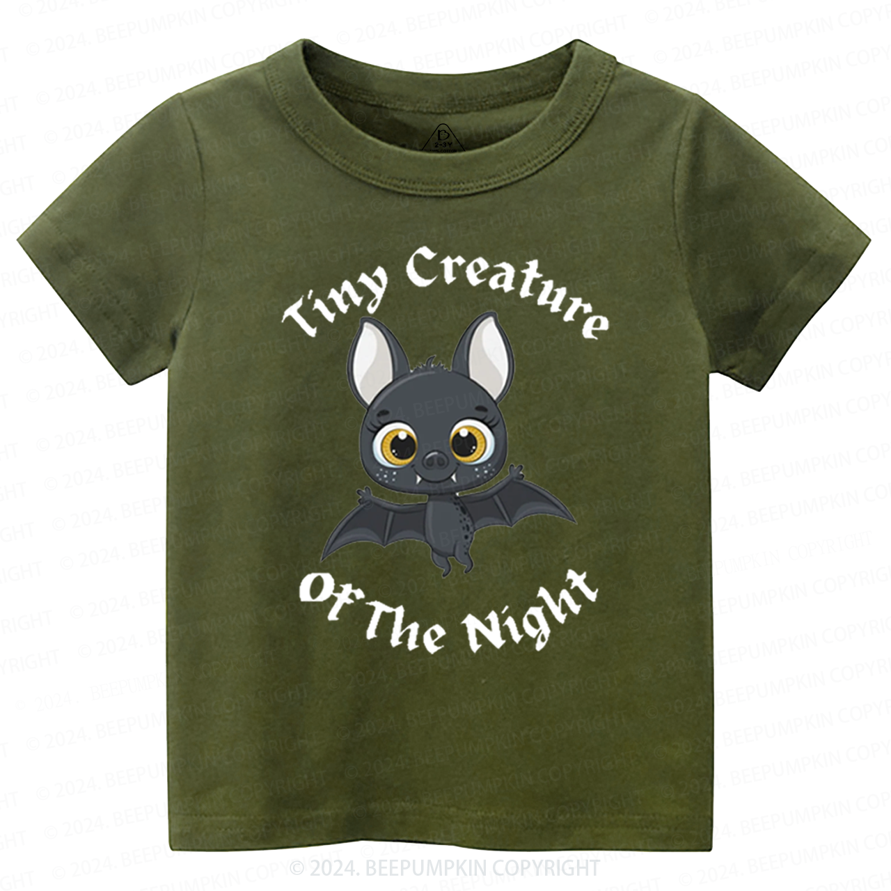 Tiny Creature Of The Night Toddler&Kids Tees 