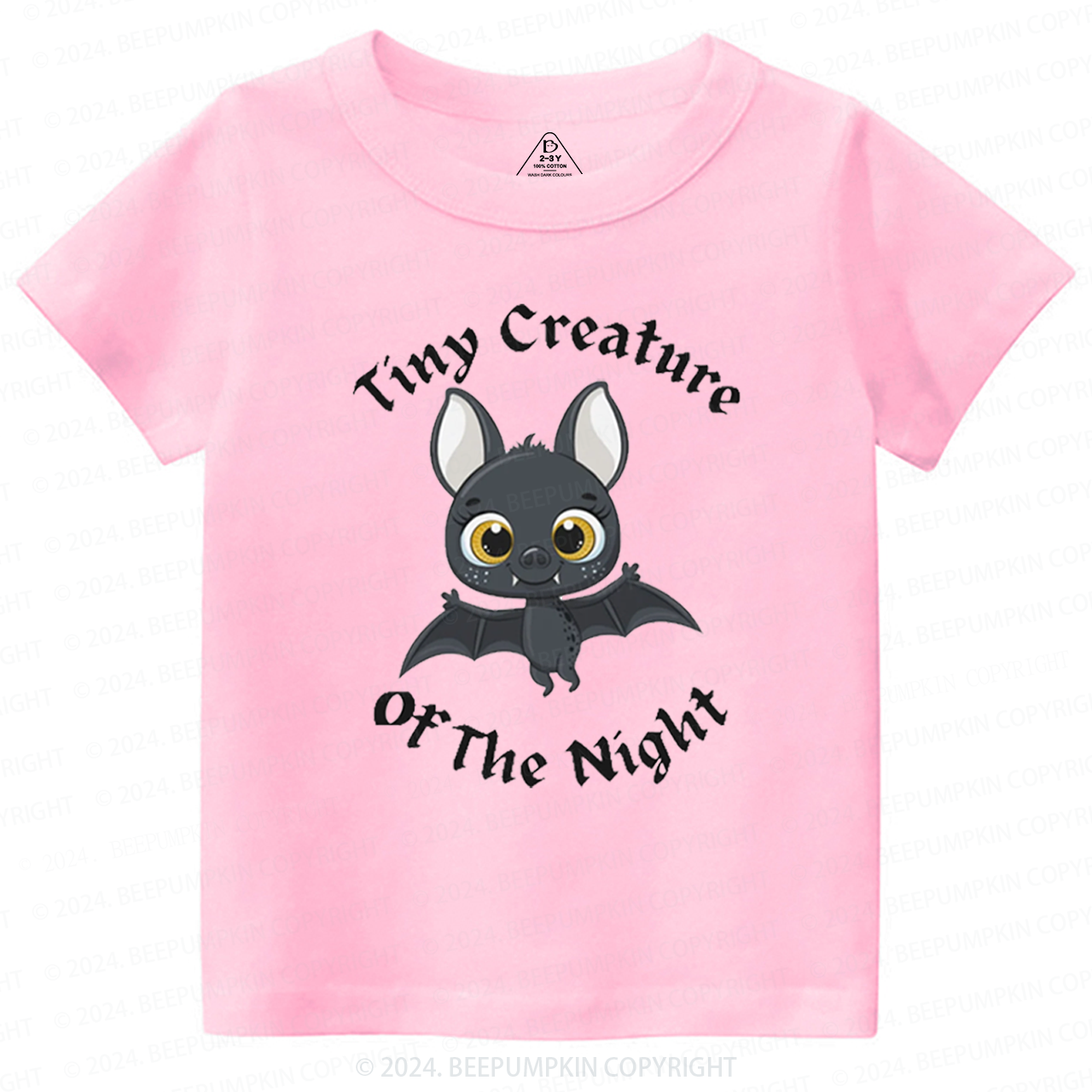 Tiny Creature Of The Night Toddler&Kids Tees 