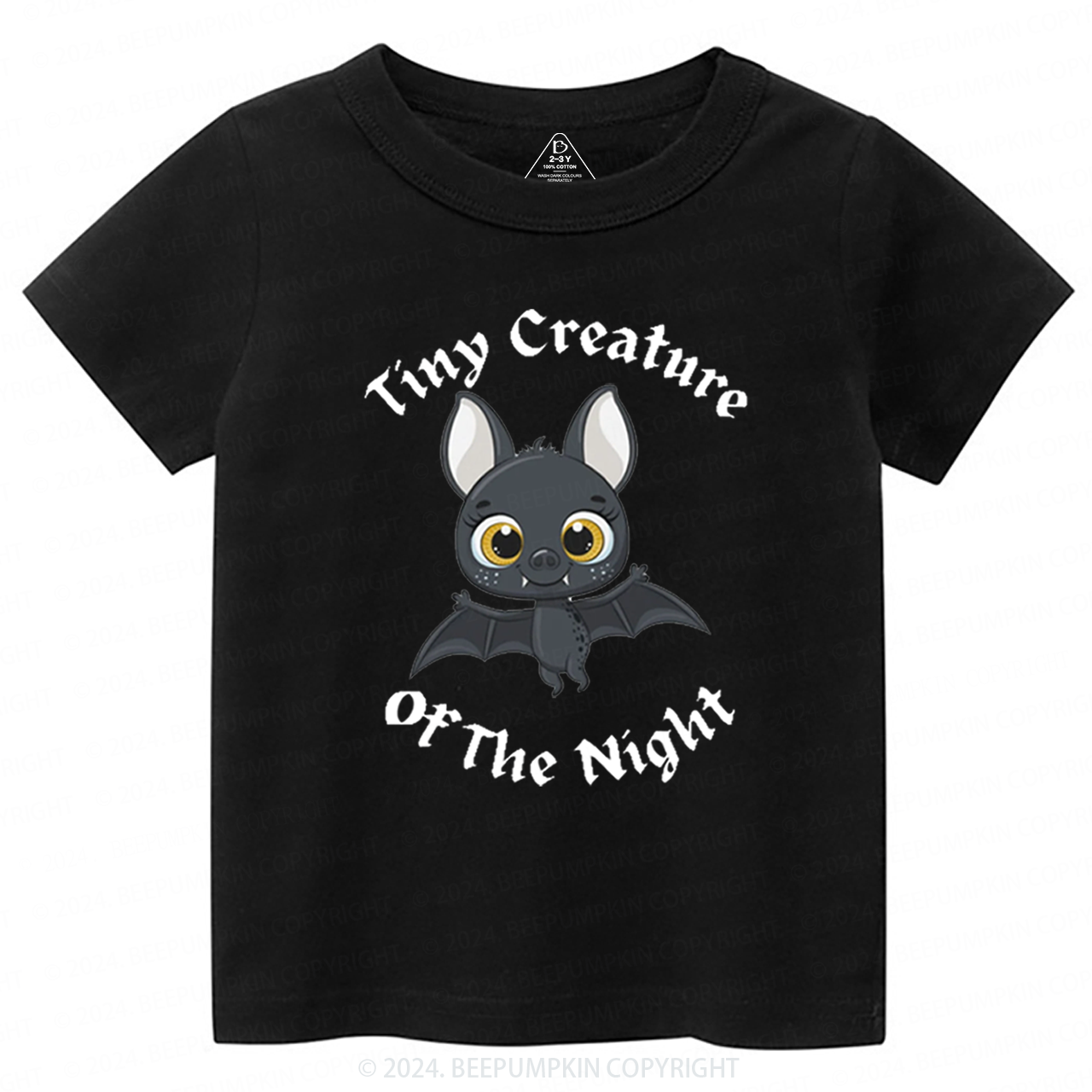Tiny Creature Of The Night Toddler&Kids Tees 