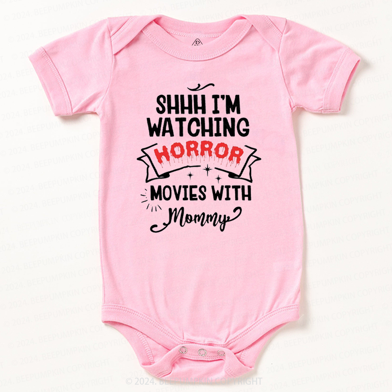 Personalized Watch Horror Movies With XXX Baby Bodysuit 7