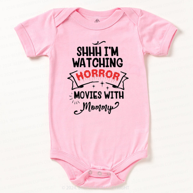 Personalized Watch Horror Movies With XXX Baby Bodysuit 7