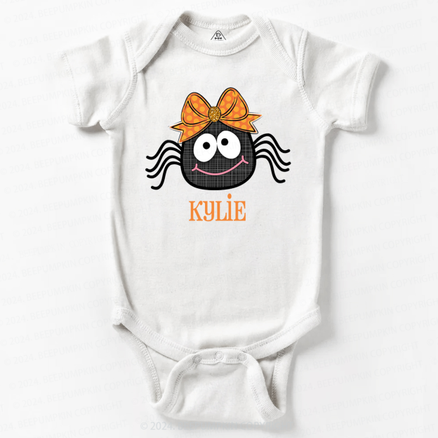  Personalized Halloween Spider Baby Bodysuits 