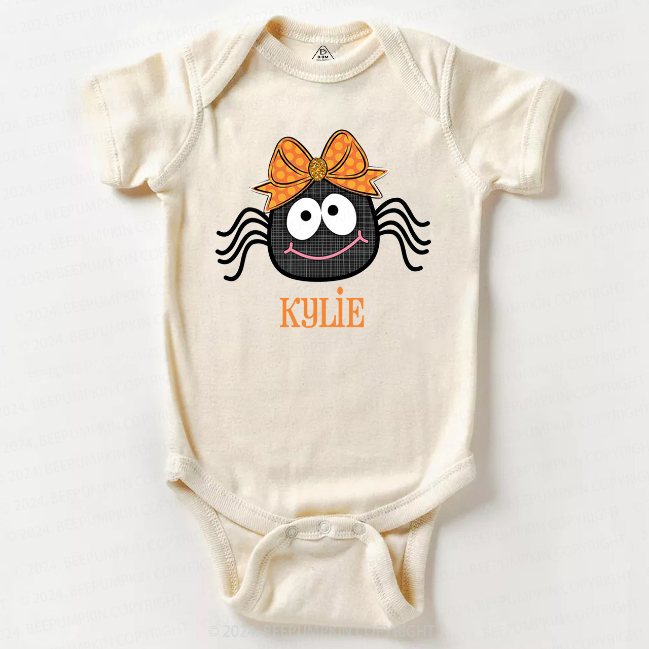  Personalized Halloween Spider Baby Bodysuits 