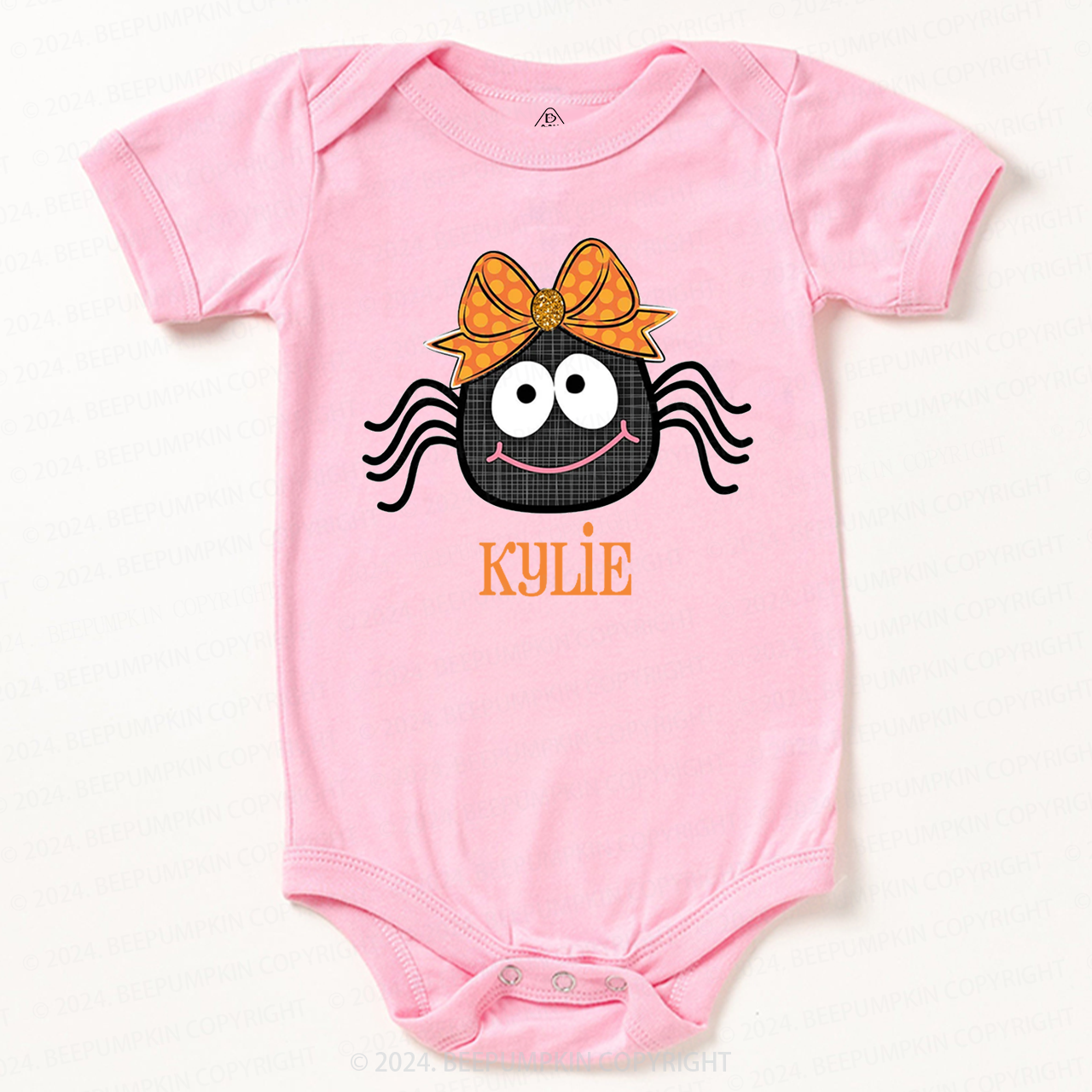  Personalized Halloween Spider Baby Bodysuits 