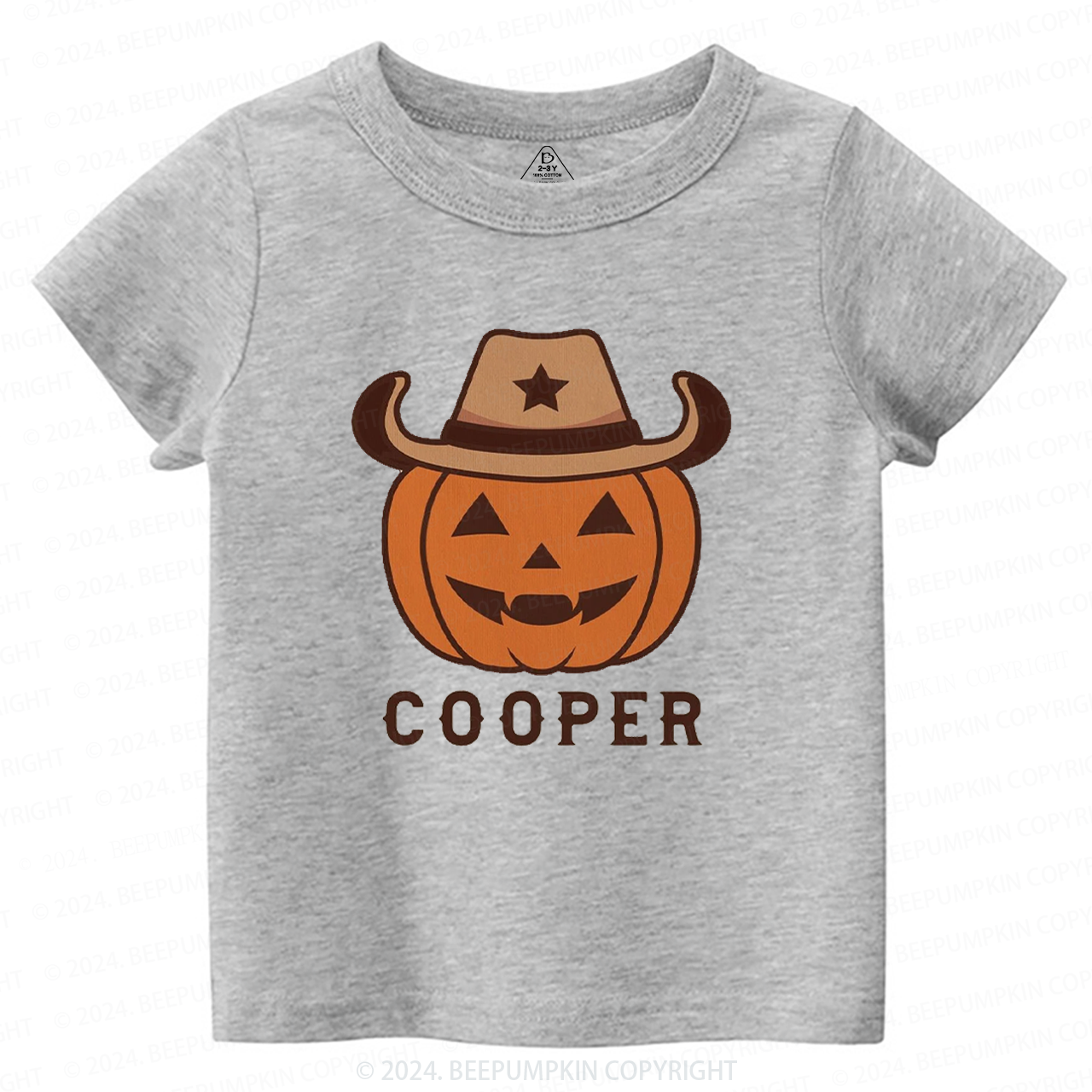 Personalized Vintage Halloween Rodeo Toddler&Kids Tees 