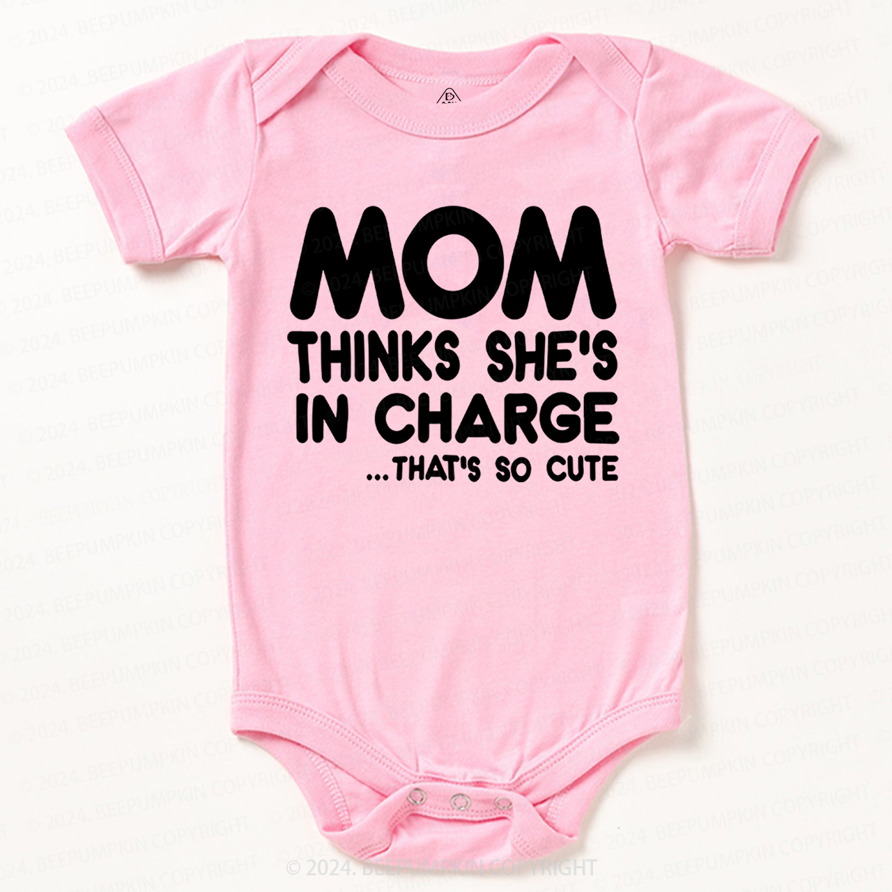 Mom In Charge Bodysuit For Baby 7