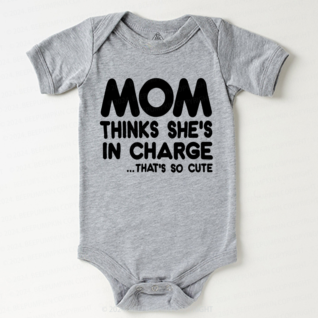 Mom In Charge Bodysuit For Baby 7