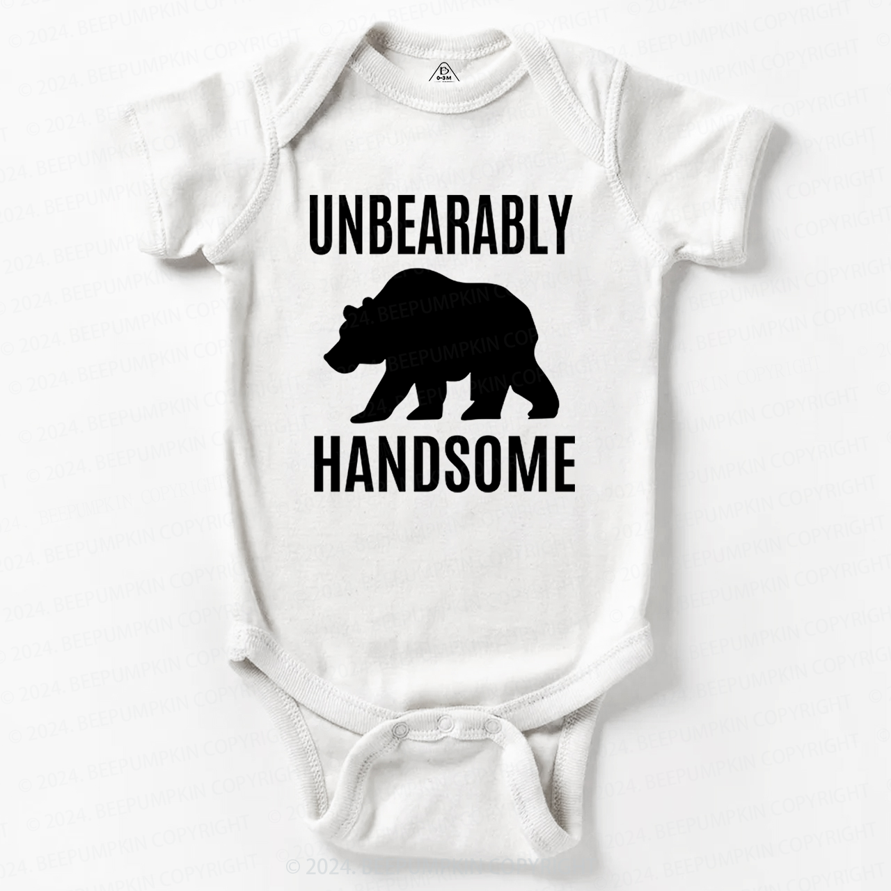 Unbearably Handsome Bodysuit For Baby 7