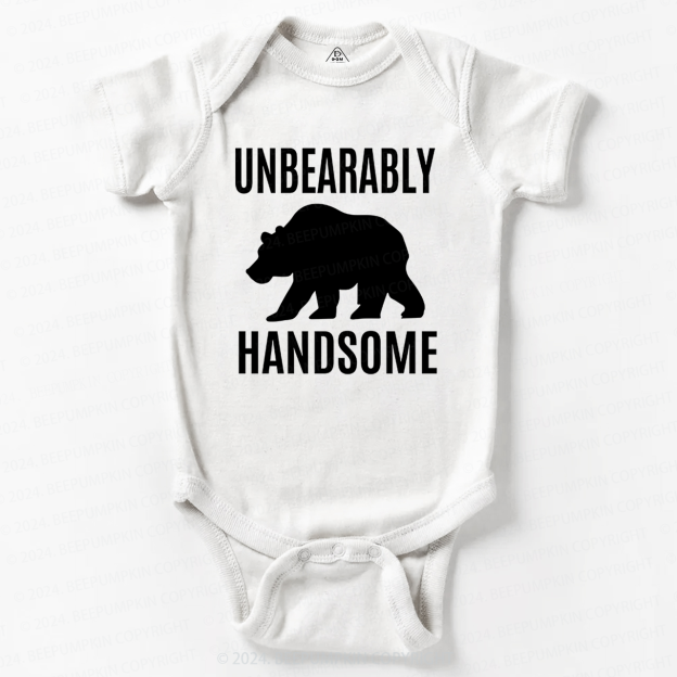 Unbearably Handsome Bodysuit For Baby 7