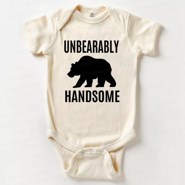 Unbearably Handsome Bodysuit For Baby 7